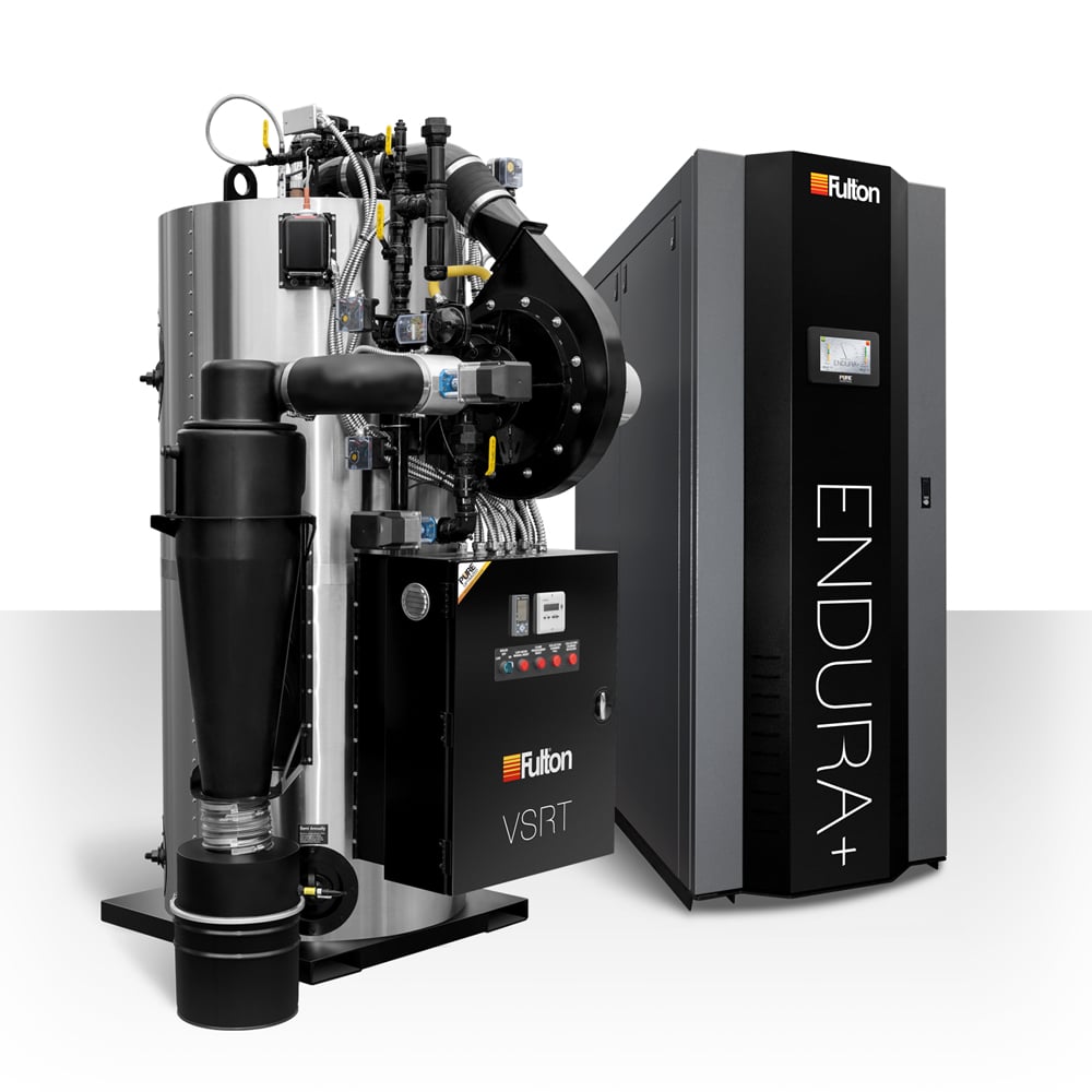 Fulton's Vertical Spiral Tubeless VSRT Boiler System and Endura+ System